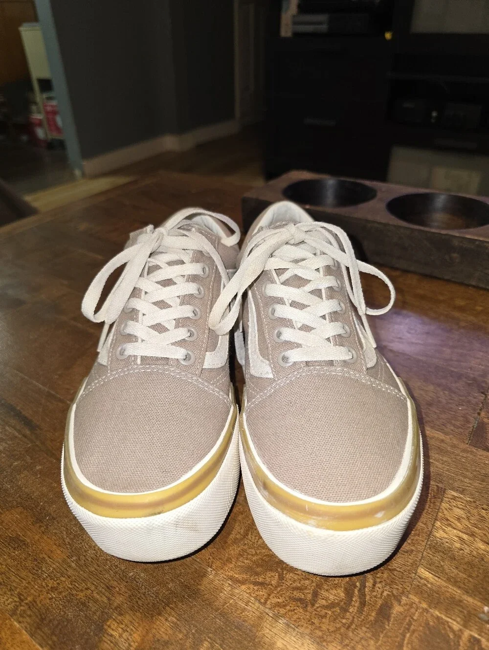 Vans Old Skool Stacked 'Cobblestone' Sz 7.5 Womens